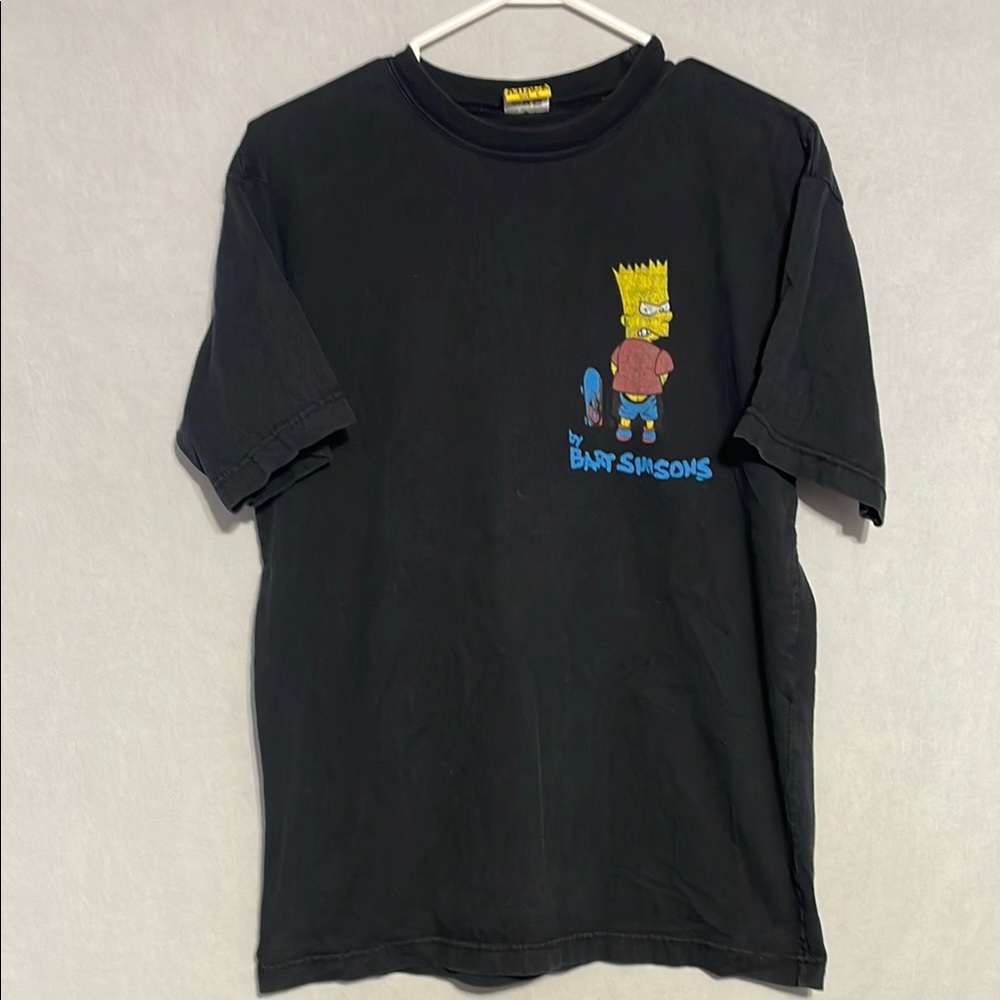 Shark Attack Black Bart Simpsons T-Shirt